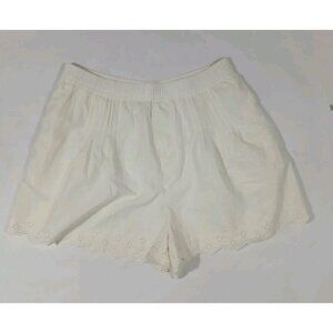 Anthropologie Pull On Lace Shorts